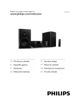 Philips MCD712/12 Používateľská príručka