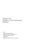 Lenovo THINKPAD Z61P Príručka O Servise A Odstraňovaní Problémov