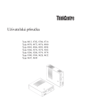 Lenovo ThinkCentre A60 Používateľská príručka