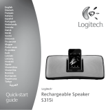 Logitech Rechargeable Speaker S315i Návod na obsluhu