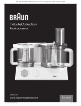 Braun FP3010 Návod na obsluhu
