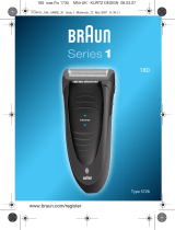 Braun 180, Series 1 Používateľská príručka