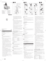 Philips HR1858/50 Používateľská príručka