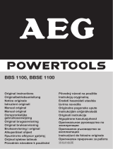 Aeg-Electrolux BBSE 1100 Návod na obsluhu