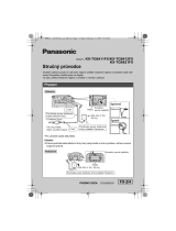 Panasonic KXTG6411FX Stručná príručka spustenia