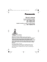 Panasonic KXTG6411FX Návod na používanie