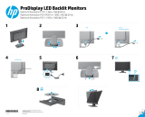 HP ProDisplay P201m 20-inch LED Backlit Monitor Návod na inštaláciu
