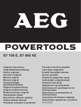 Aeg-Electrolux STE 800 XE Návod na obsluhu