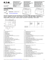 Eaton easySafety ES4P-221-DRXD1 Používateľská príručka
