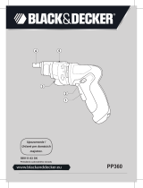 Black & Decker PP360 Používateľská príručka