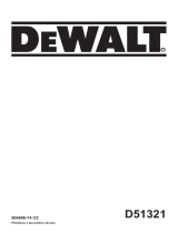 DeWalt D51321 Používateľská príručka