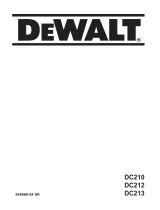 DeWalt DC213KL Používateľská príručka