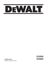 DeWalt D25600K Používateľská príručka