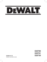 DeWalt D25700K Používateľská príručka