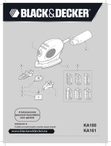 Black & Decker KA161 Používateľská príručka