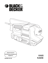 BLACK+DECKER KA85 Používateľská príručka