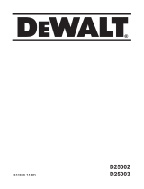 DeWalt D25003K Používateľská príručka