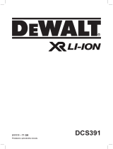 DeWalt DCS391 Používateľská príručka