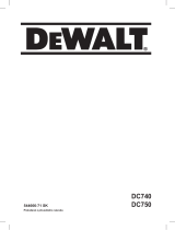 DeWalt DC740 Používateľská príručka