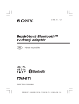 Sony TDM-BT1 Návod na používanie