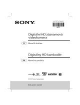 Sony HDR-AS30VR Návod na používanie