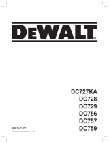 DeWalt DC728K Používateľská príručka