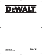 DeWalt DW087K Používateľská príručka