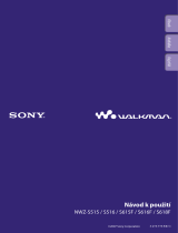 Sony NWZ-S516 Návod na používanie