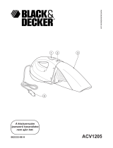 Black & Decker ACV1205T Používateľská príručka