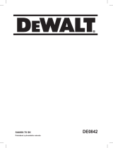 DeWalt DE0842 Používateľská príručka