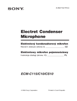 Sony ECM-C115 Návod na používanie