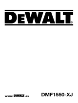 DeWalt DMF1550 Používateľská príručka