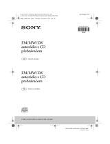 Sony CDX-G1101U Návod na používanie