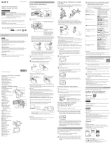 Sony HDR-AZ1VR Návod na používanie