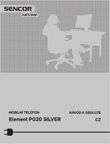 Sencor Element P020 Silver Používateľská príručka