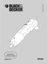 BLACK+DECKER DP240 Používateľská príručka