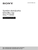 Sony BDV-N7200W referenčná príručka