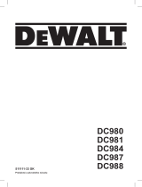 DeWalt DC981K Používateľská príručka