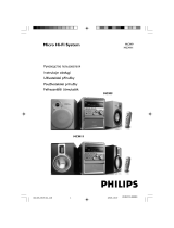 Philips MCM11/22 Používateľská príručka