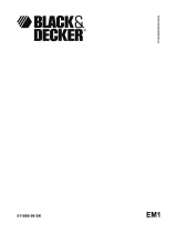 Black & Decker EM10------B Používateľská príručka