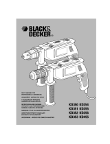 Black & Decker kd 355 k Používateľská príručka