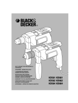 Black & Decker KD562 Používateľská príručka