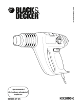 Black & Decker KX2000K Používateľská príručka