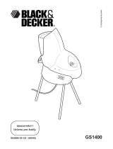 Black & Decker GS1400 Používateľská príručka