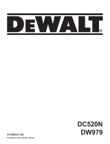 DeWalt DW979 Používateľská príručka