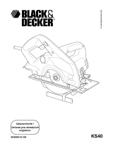Black & Decker KS40 Používateľská príručka