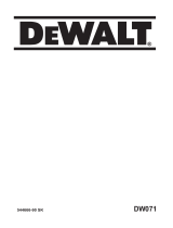 DeWalt DW071K Používateľská príručka