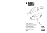 Black & Decker KX1600 Používateľská príručka