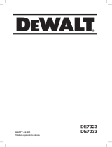 DeWalt DE7023 Používateľská príručka