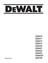 DeWalt D28420 Používateľská príručka